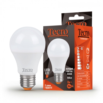 ������������ ����� Tecro TL-A60-8W-4K-E27
