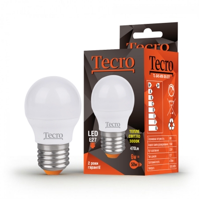 ������������ ����� Tecro TL-G45-6W-3K-E27