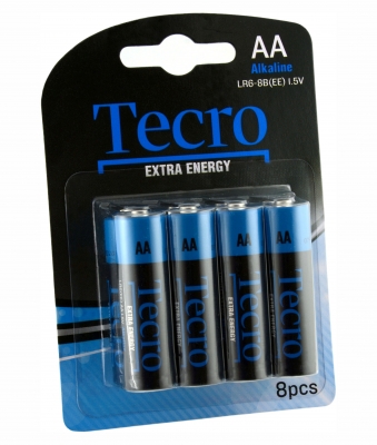 ��������� �������� Tecro Extra Energy Alkaline AA 1.5V 8��.