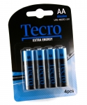 ��������� �������� Tecro Extra Energy Alkaline AA 1.5V 4��.